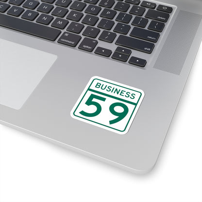 MD Route 59 Business (Maryland) (Road Sign) STICKER Vinyl Kiss-Cut Decal