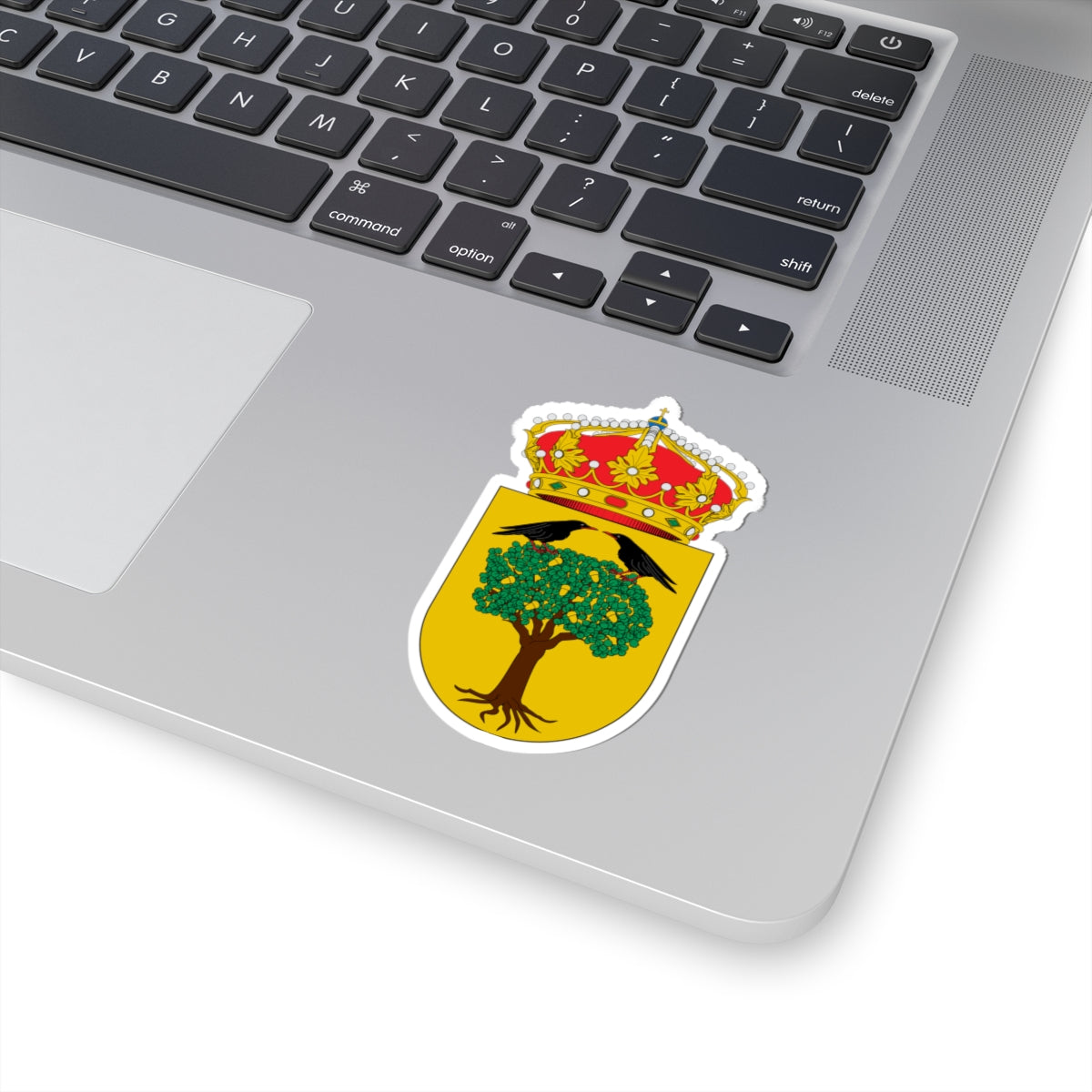 Escudo de Leciñena (Spain) (Coat of Arms) STICKER Vinyl Kiss-Cut Decal