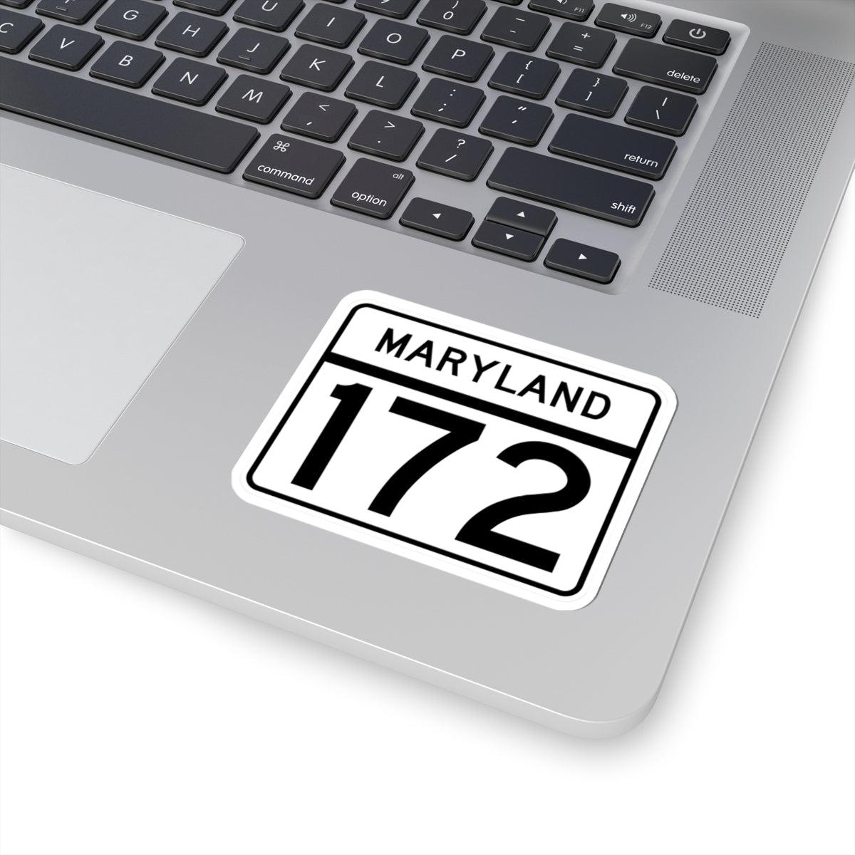 MD Route 172 (Maryland) (Road Sign) STICKER Vinyl Kiss-Cut Decal