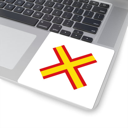 Flag of SEV (Spain) STICKER Vinyl Kiss-Cut Decal