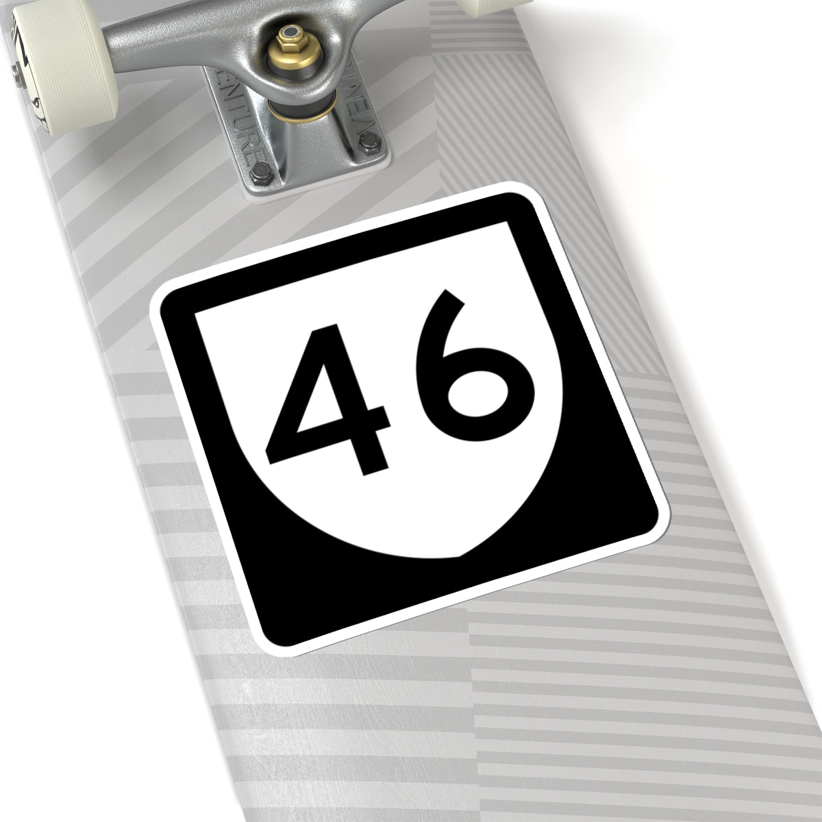 PR urban primary 46 (Puerto Rico) (Road Sign) STICKER Vinyl Kiss-Cut Decal