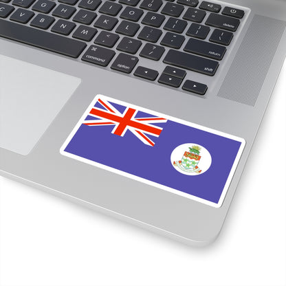 Flag of the Cayman Islands WFB 2000 (United Kingdom) STICKER Vinyl Kiss-Cut Decal