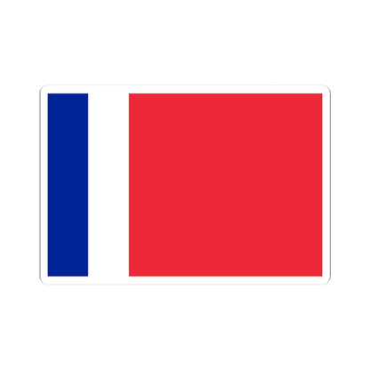 Flag of Communist France (France) STICKER Vinyl Kiss-Cut Decal