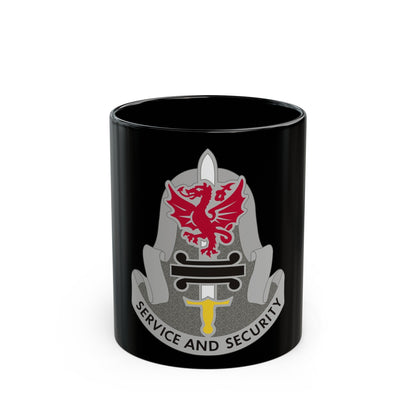 716 Military Intelligence Battalion (U.S. Army) Black Coffee Mug-11oz-The Sticker Space