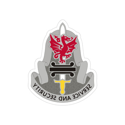 716 Military Intelligence Battalion (U.S. Army) REVERSE PRINT Transparent STICKER-4 Inch-The Sticker Space