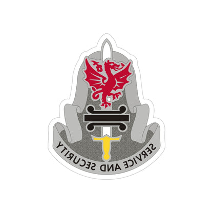 716 Military Intelligence Battalion (U.S. Army) REVERSE PRINT Transparent STICKER-6 Inch-The Sticker Space