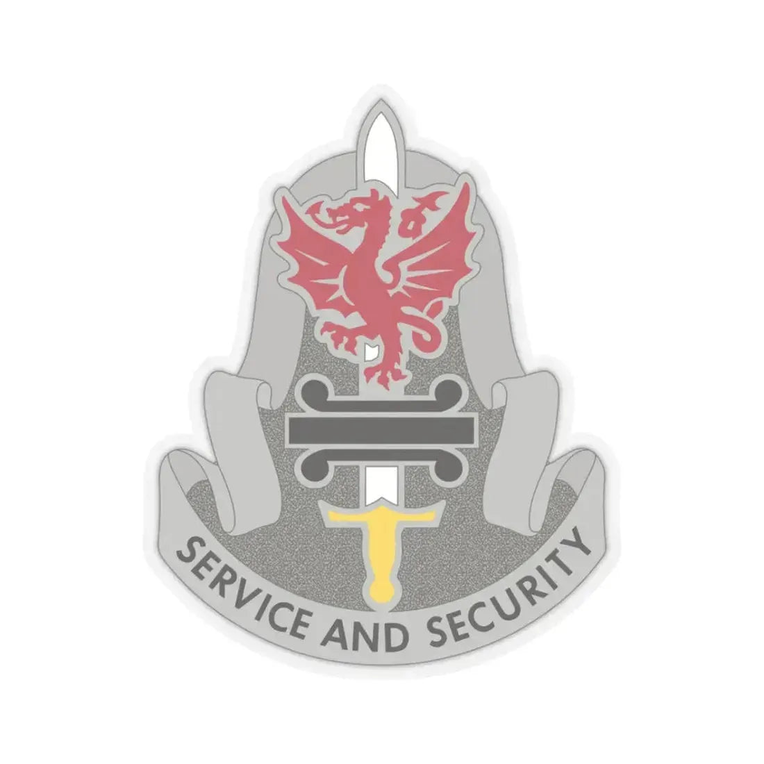 716 Military Intelligence Battalion (U.S. Army) STICKER Vinyl Kiss-Cut Decal 3 Inch Transparent - The Sticker Space