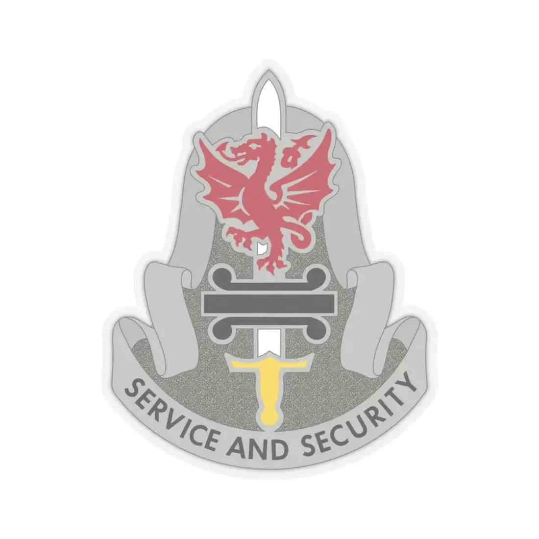 716 Military Intelligence Battalion (U.S. Army) STICKER Vinyl Kiss-Cut Decal 4 Inch Transparent - The Sticker Space