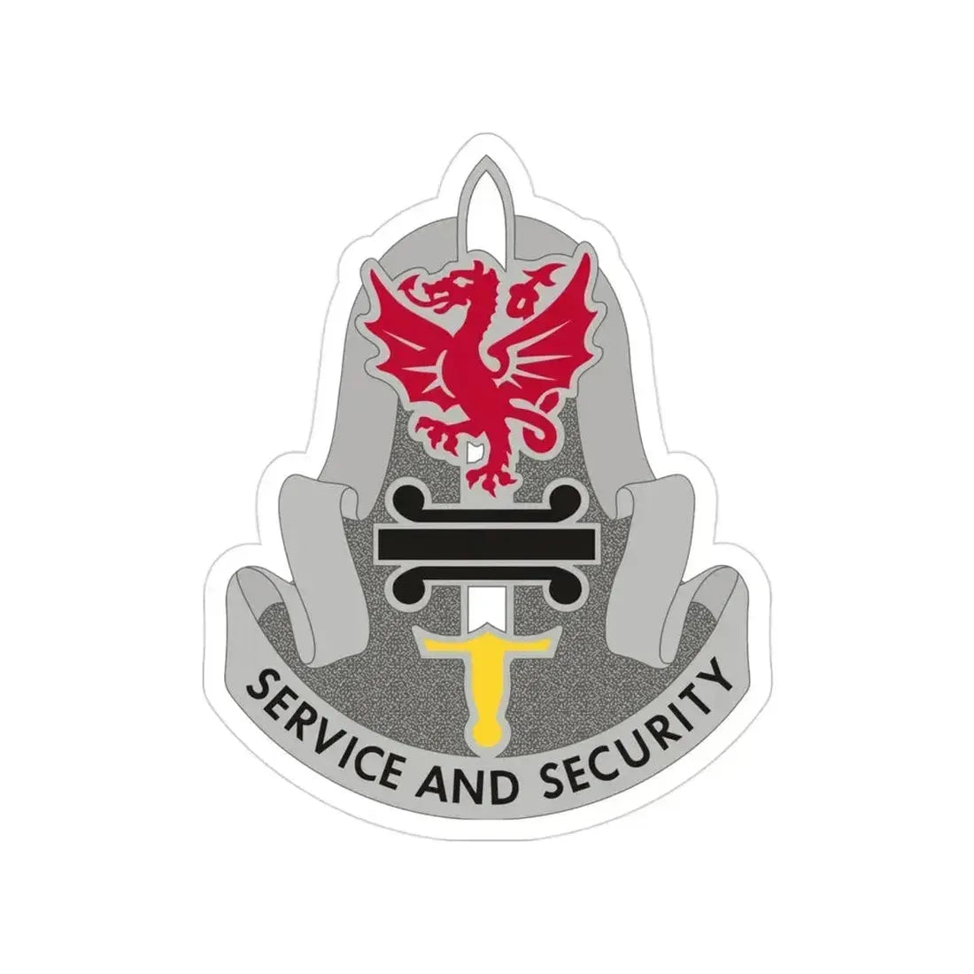 716 Military Intelligence Battalion (U.S. Army) Transparent STICKER Die-Cut Vinyl Decal 3 Inch - The Sticker Space