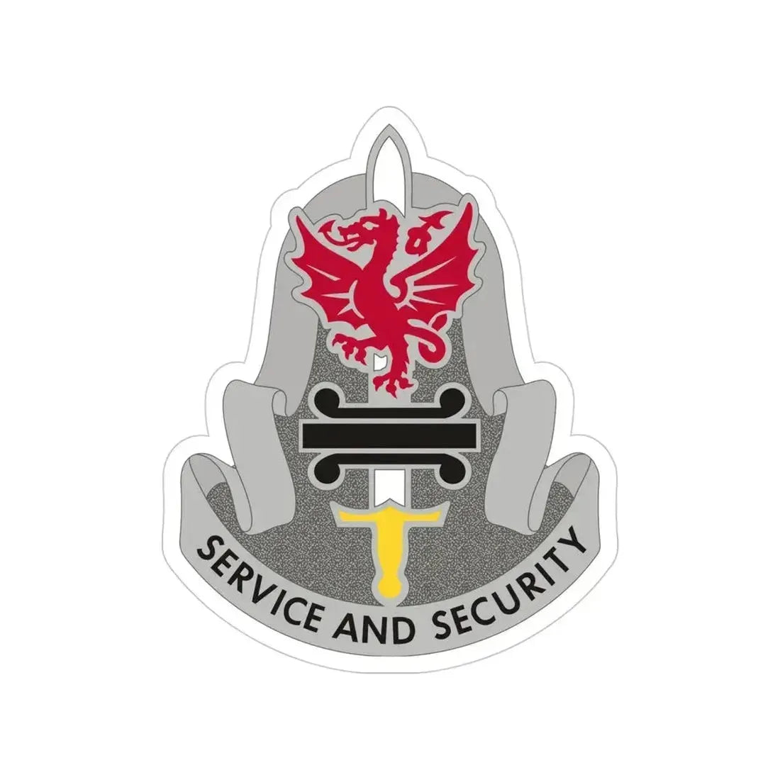 716 Military Intelligence Battalion (U.S. Army) Transparent STICKER Die-Cut Vinyl Decal 4 Inch - The Sticker Space