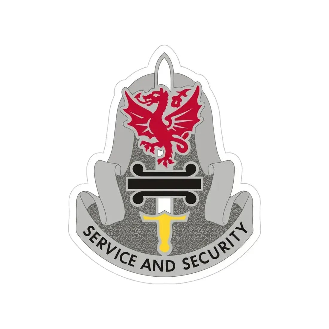 716 Military Intelligence Battalion (U.S. Army) Transparent STICKER Die-Cut Vinyl Decal 5 Inch - The Sticker Space
