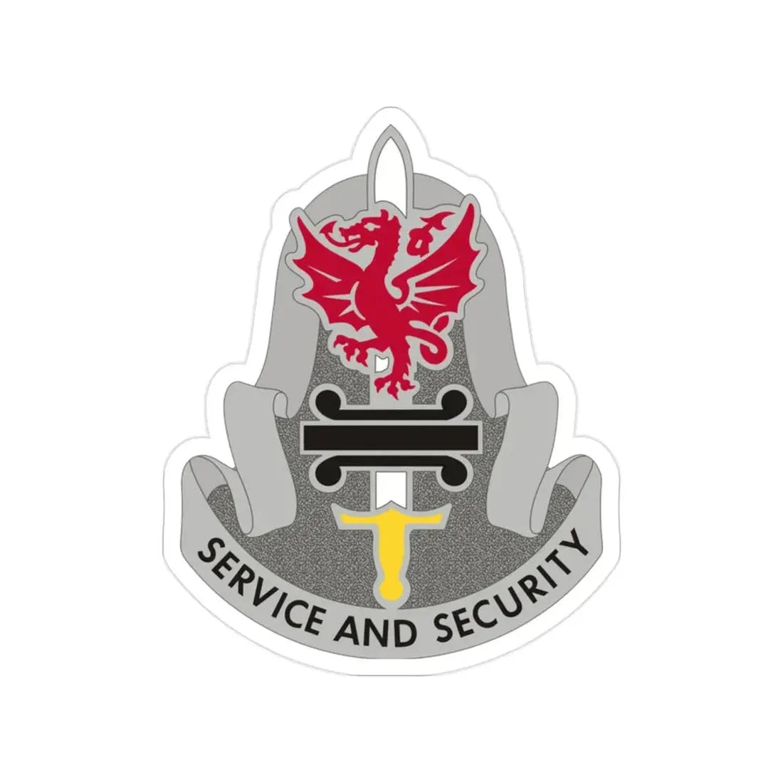 716 Military Intelligence Battalion (U.S. Army) Transparent STICKER Die-Cut Vinyl Decal - The Sticker Space
