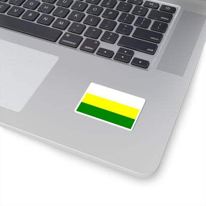 Flag of Yaroslavl Oblast 1998 (Russia) STICKER Vinyl Kiss-Cut Decal