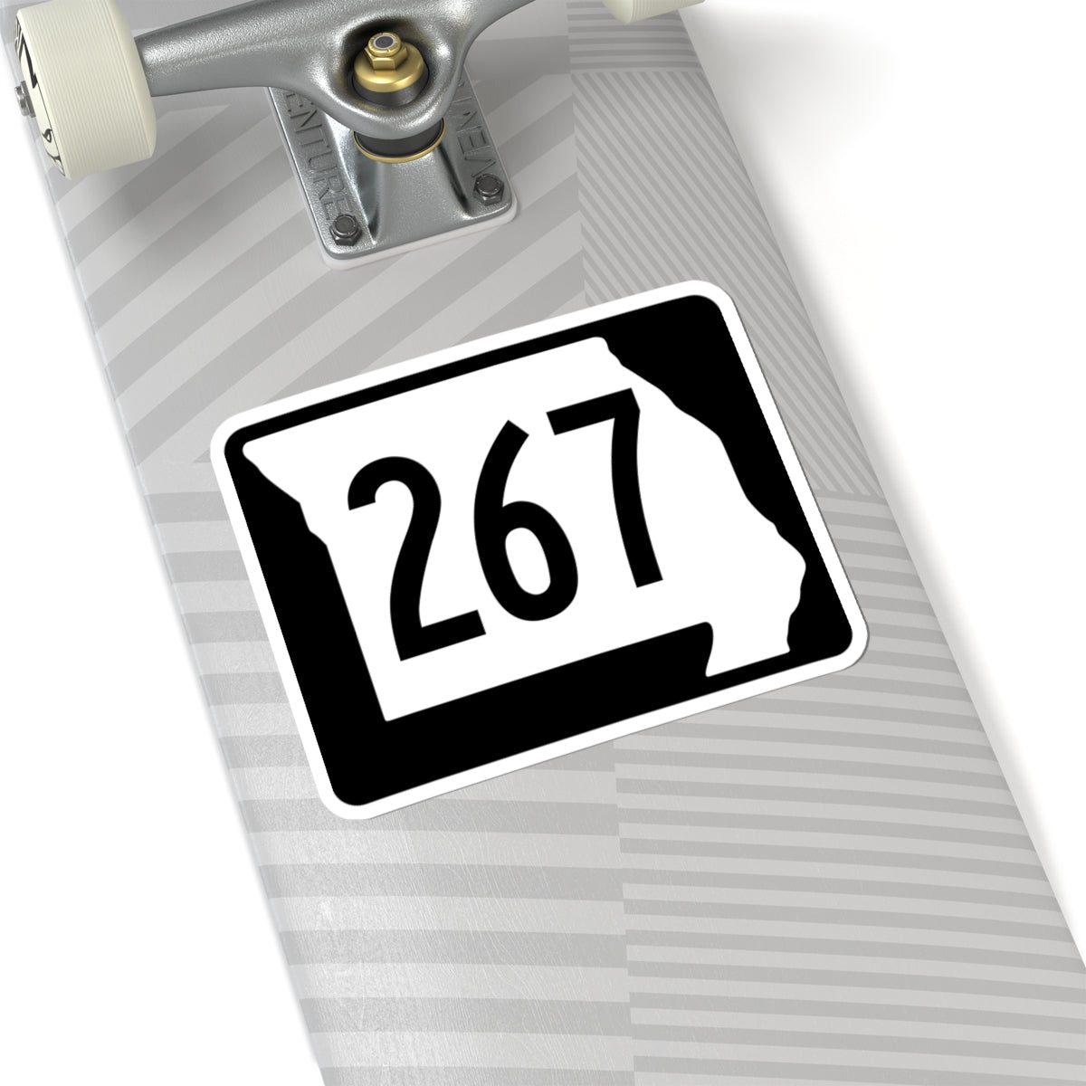 MO-267 (Missouri) (Road Sign) STICKER Vinyl Kiss-Cut Decal
