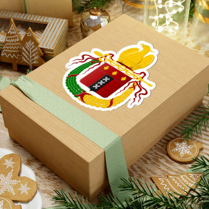 Amsterdam Frans wapen (Netherlands) (Coat of Arms) STICKER Vinyl Kiss-Cut Decal