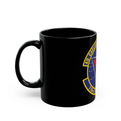 716th Test Squadron (U.S. Air Force) Black Coffee Mug-The Sticker Space