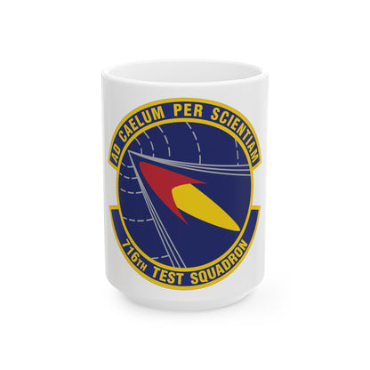 716th Test Squadron (U.S. Air Force) White Coffee Mug-15oz-The Sticker Space