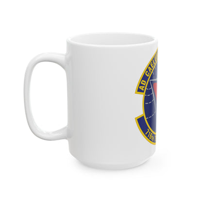 716th Test Squadron (U.S. Air Force) White Coffee Mug-The Sticker Space