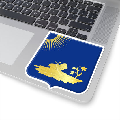 Barneveld wapen 1816 (Netherlands) (Coat of Arms) STICKER Vinyl Kiss-Cut Decal