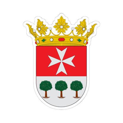 Escudo de Binaced (Spain) (Coat of Arms) STICKER Vinyl Kiss-Cut Decal