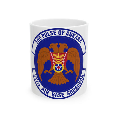 717th Air Base Squadron (U.S. Air Force) White Coffee Mug-11oz-The Sticker Space