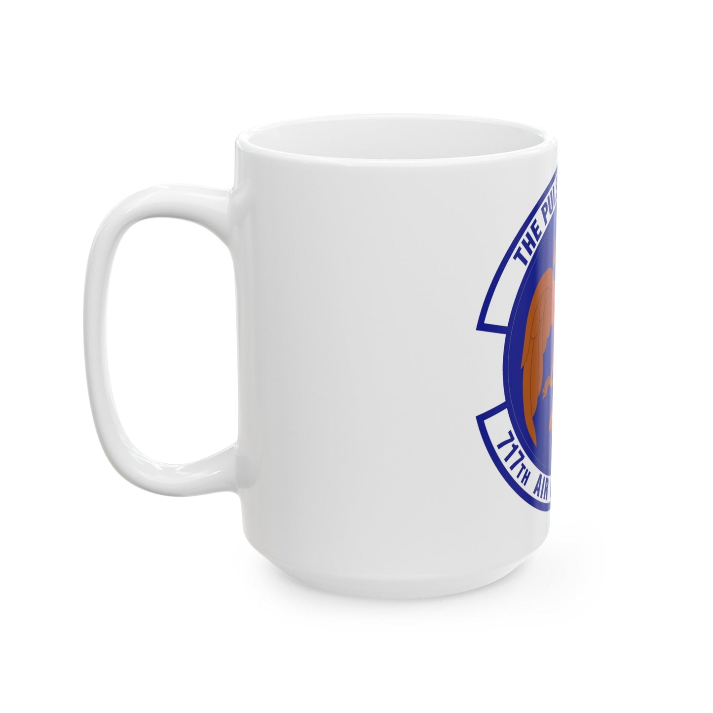 717th Air Base Squadron (U.S. Air Force) White Coffee Mug-The Sticker Space