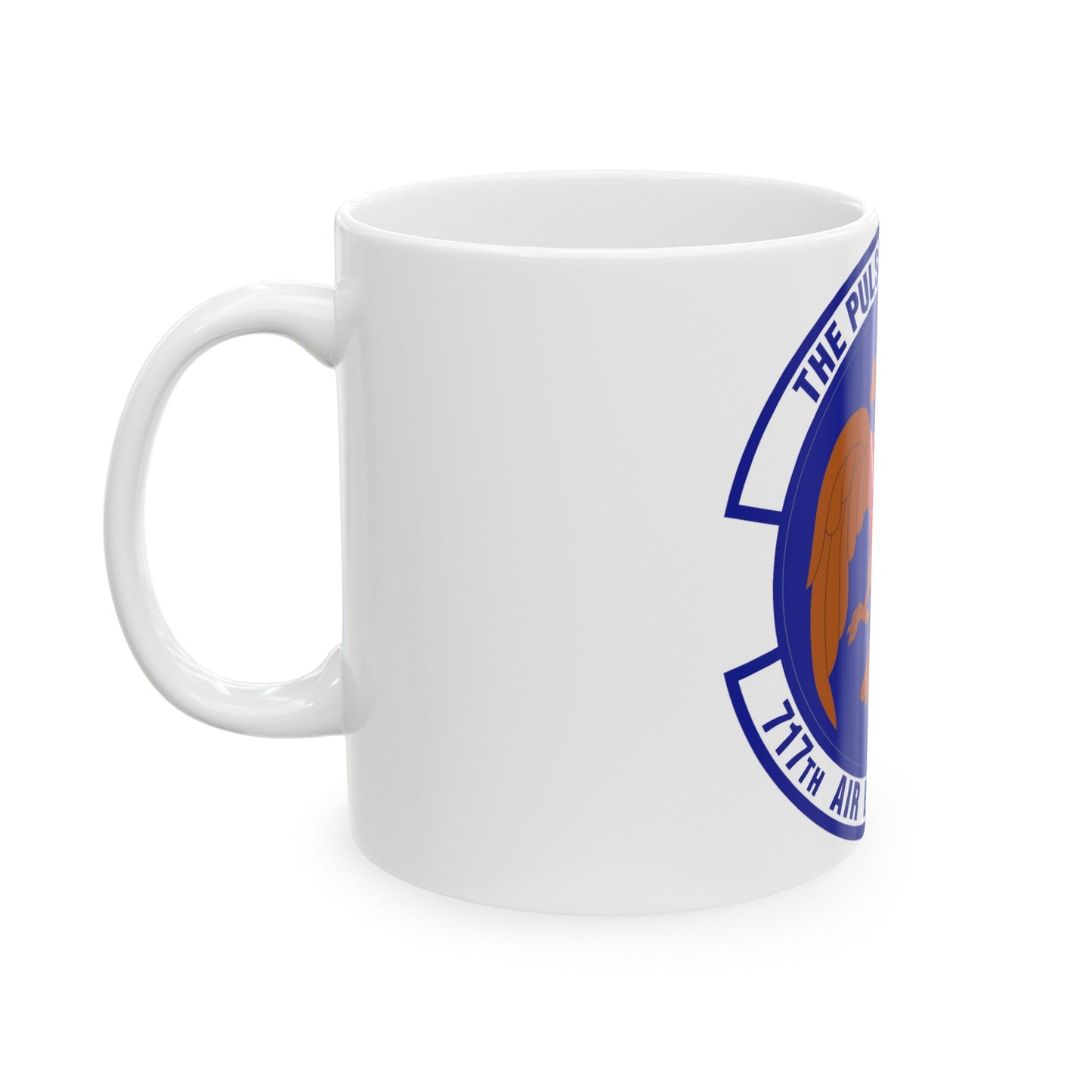 717th Air Base Squadron (U.S. Air Force) White Coffee Mug-The Sticker Space