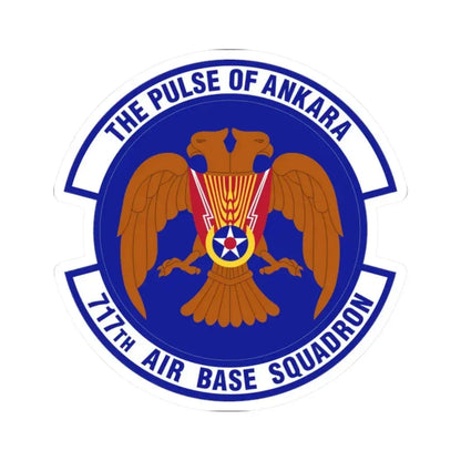 717th Air Base Squadron (U.S. Air Force) STICKER Vinyl Kiss-Cut Decal 2 Inch White - The Sticker Space
