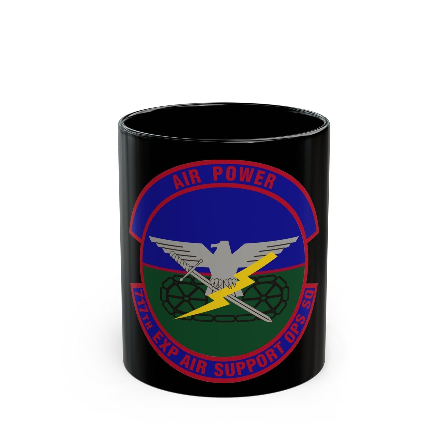 717th Expeditionary Air Support Operations Squadron (U.S. Air Force) Black Coffee Mug-11oz-The Sticker Space