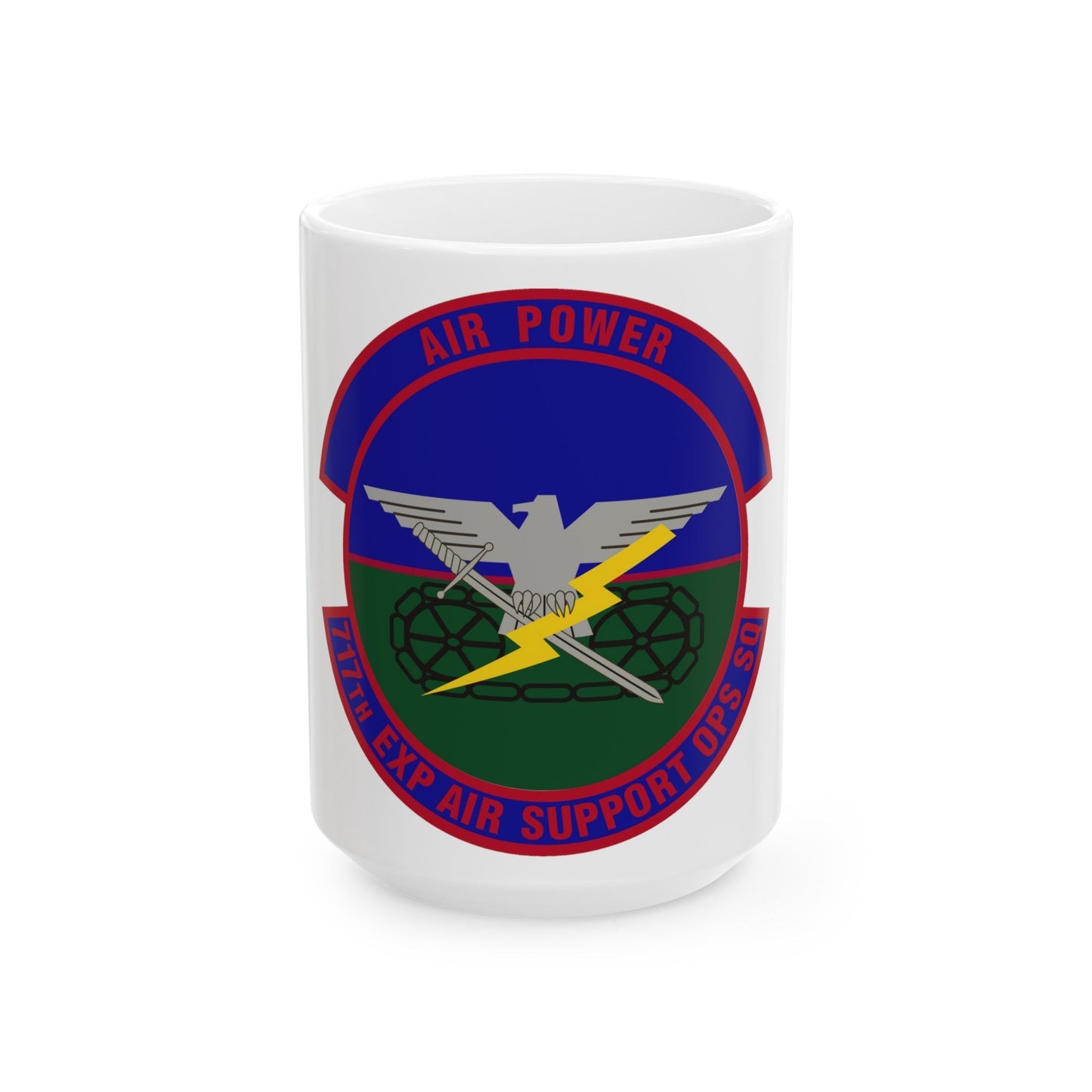 717th Expeditionary Air Support Operations Squadron (U.S. Air Force) White Coffee Mug-15oz-The Sticker Space