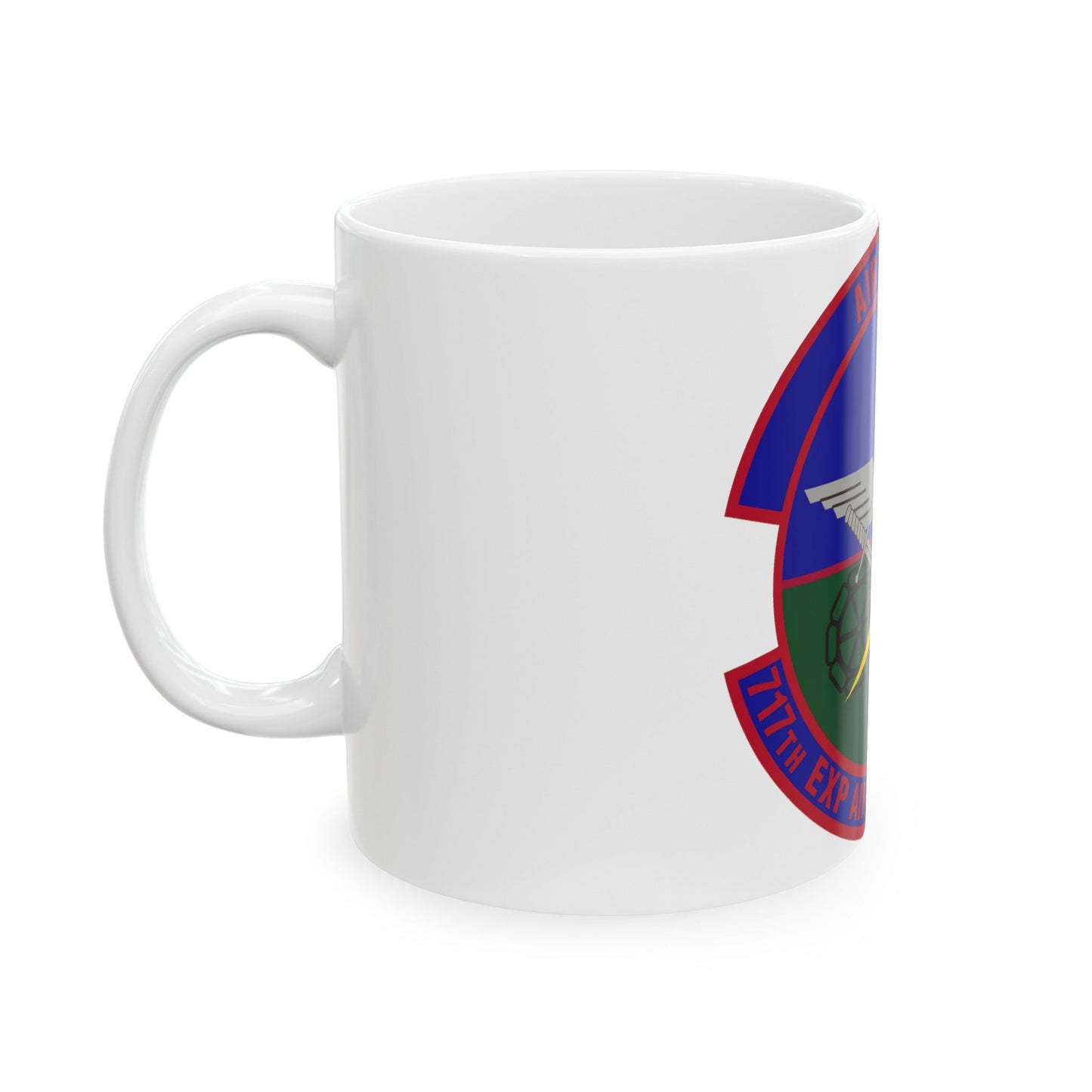 717th Expeditionary Air Support Operations Squadron (U.S. Air Force) White Coffee Mug-The Sticker Space