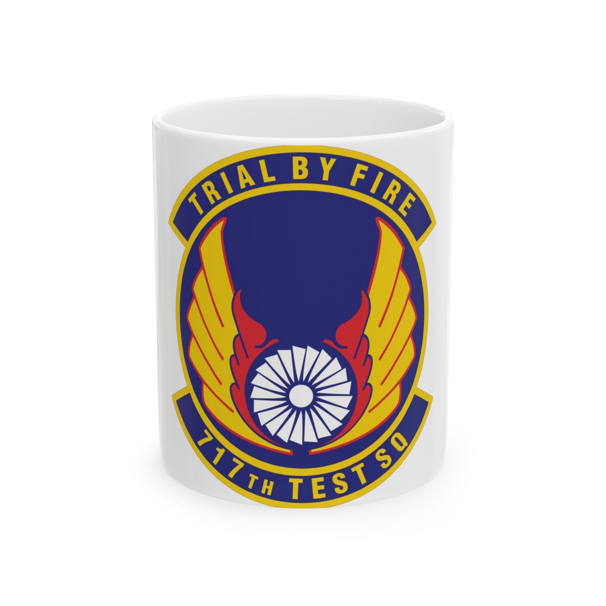 717th Test Squadron (U.S. Air Force) White Coffee Mug-11oz-The Sticker Space