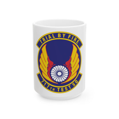 717th Test Squadron (U.S. Air Force) White Coffee Mug-15oz-The Sticker Space