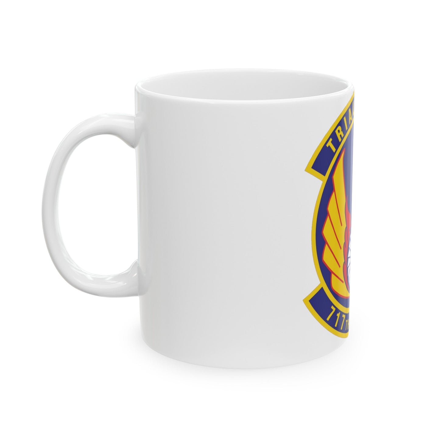 717th Test Squadron (U.S. Air Force) White Coffee Mug-The Sticker Space