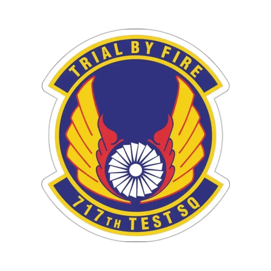 717th Test Squadron (U.S. Air Force) STICKER Vinyl Die-Cut Decal 2 Inch - The Sticker Space