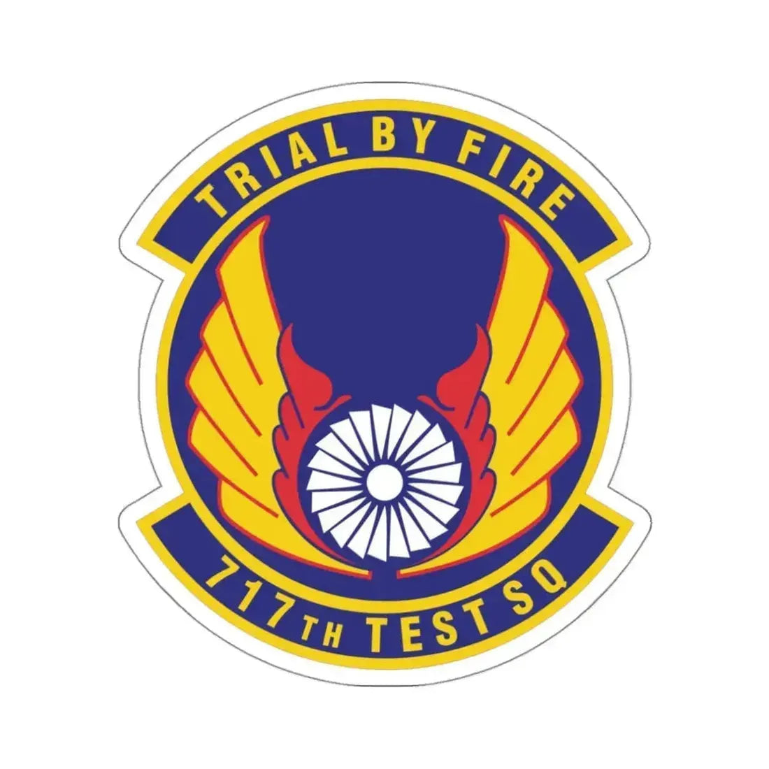 717th Test Squadron (U.S. Air Force) STICKER Vinyl Die-Cut Decal 3 Inch - The Sticker Space