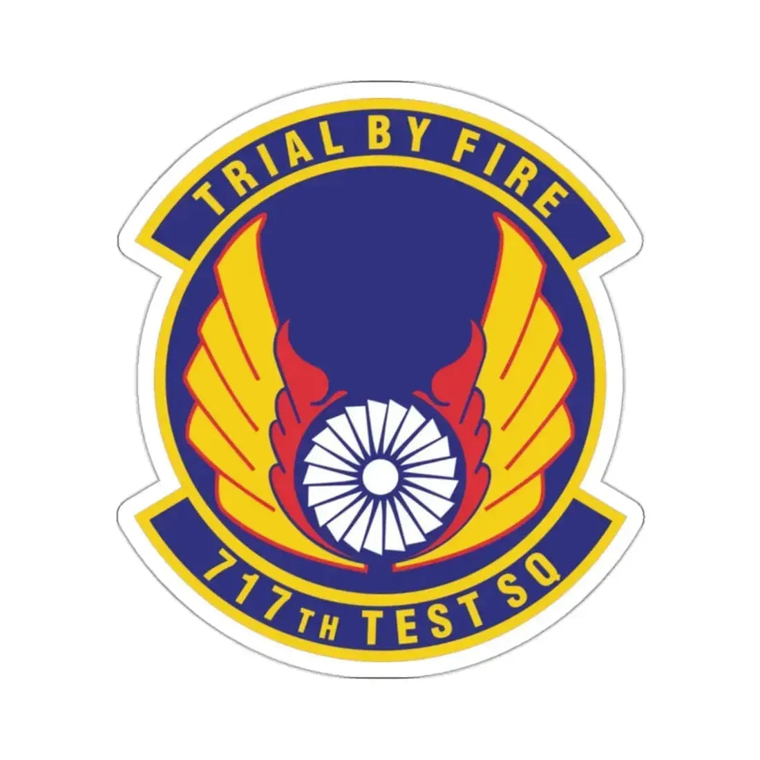 717th Test Squadron (U.S. Air Force) STICKER Vinyl Die-Cut Decal - The Sticker Space