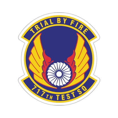 717th Test Squadron (U.S. Air Force) STICKER Vinyl Die-Cut Decal - The Sticker Space