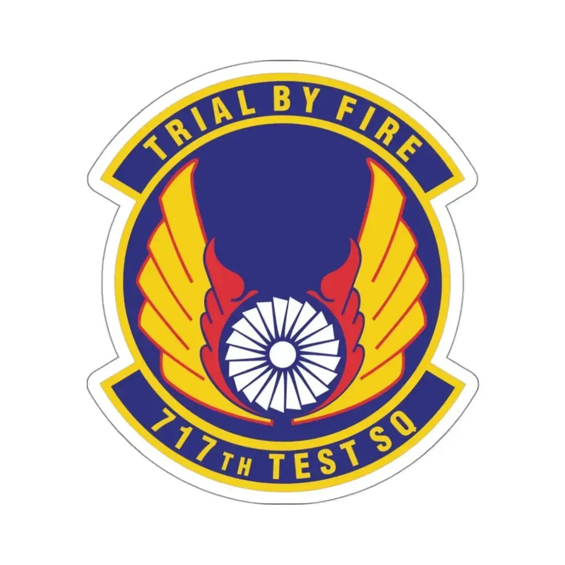 717th Test Squadron (U.S. Air Force) STICKER Vinyl Die-Cut Decal - The Sticker Space