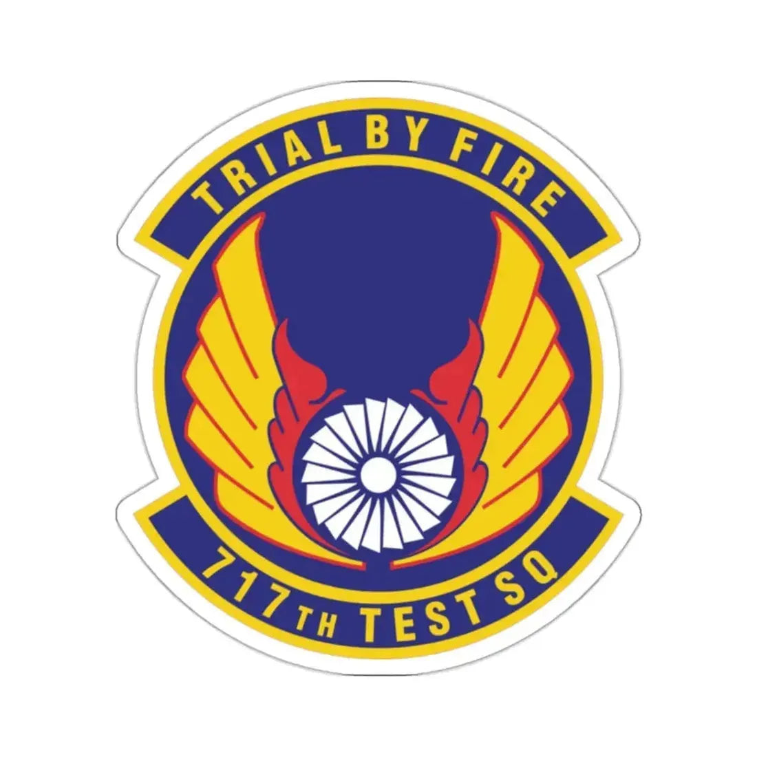 717th Test Squadron (U.S. Air Force) STICKER Vinyl Kiss-Cut Decal - The Sticker Space