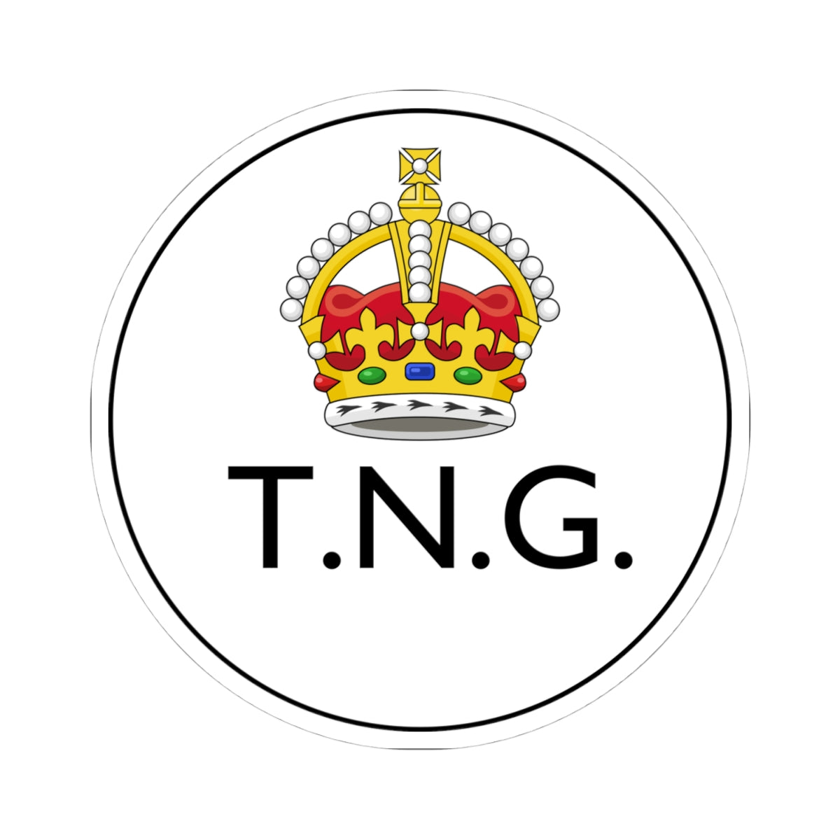 Badge of the Territory of New Guinea (Guinea) (Coat of Arms) STICKER Vinyl Kiss-Cut Decal