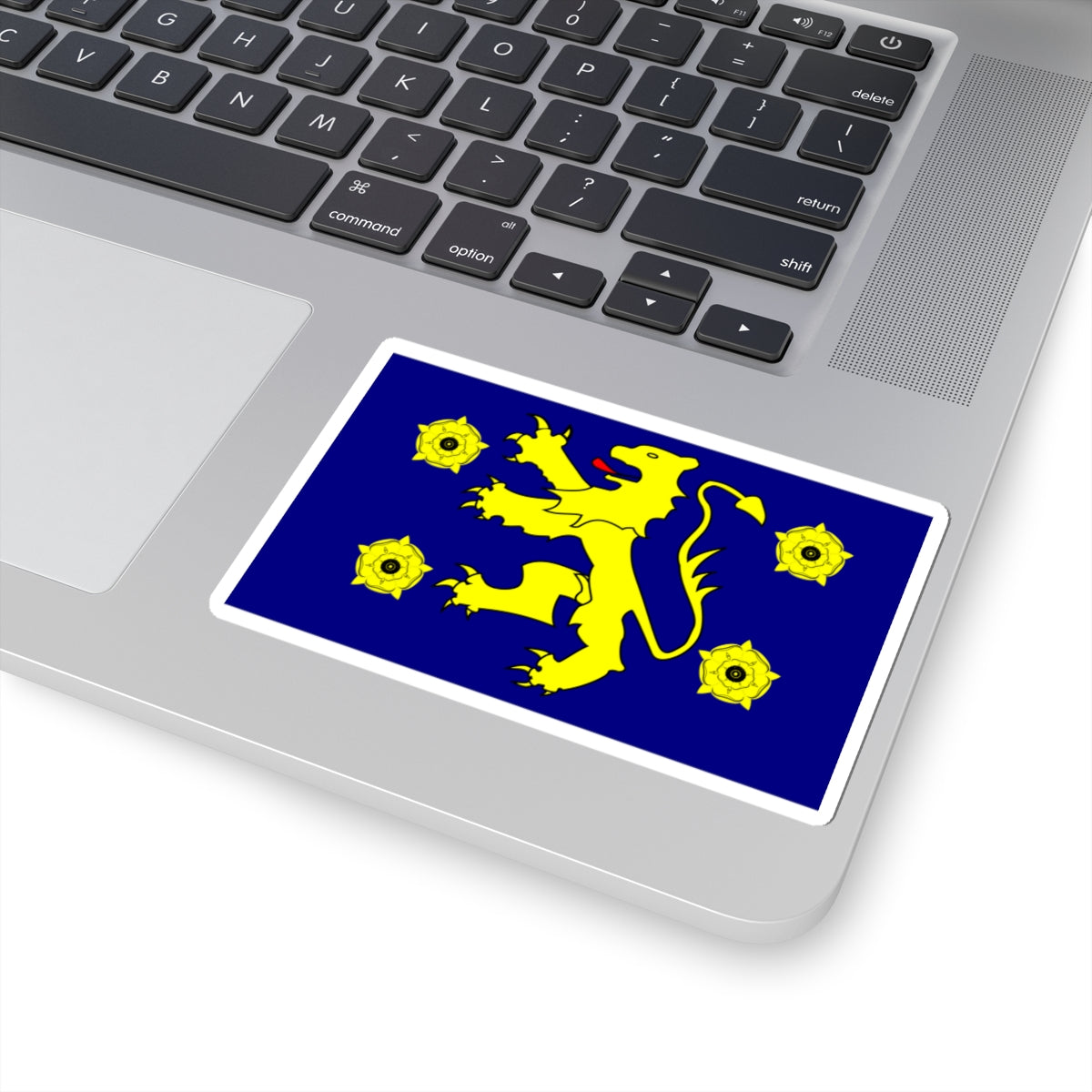 Flag of dyfed (United Kingdom) STICKER Vinyl Kiss-Cut Decal