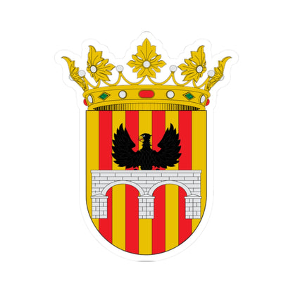 Escudo de Ariza (Spain) (Coat of Arms) STICKER Vinyl Kiss-Cut Decal