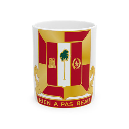 718th Antiaircraft Artillery Gun Battalion (U.S. Army) White Coffee Mug-11oz-The Sticker Space