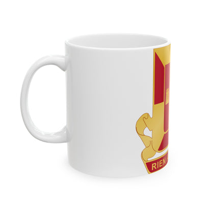 718th Antiaircraft Artillery Gun Battalion (U.S. Army) White Coffee Mug-The Sticker Space