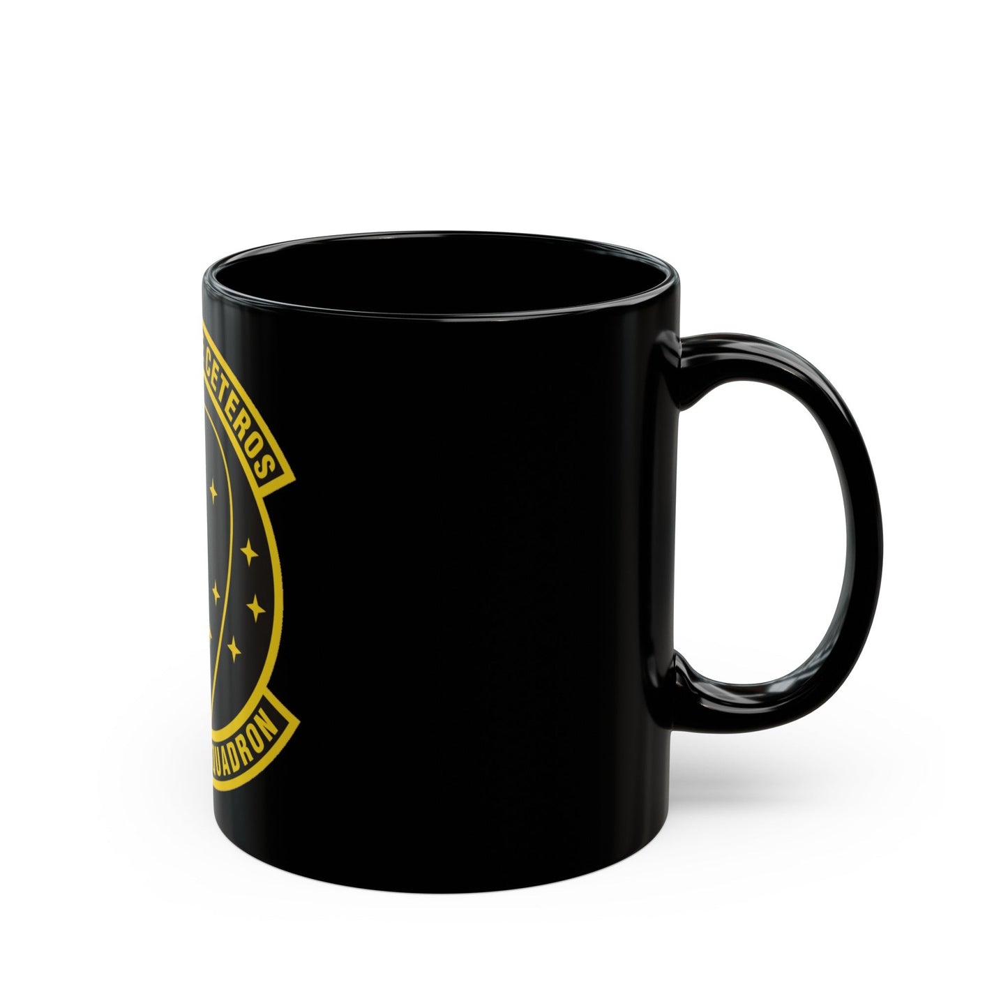 718th Test Squadron (U.S. Air Force) Black Coffee Mug-The Sticker Space