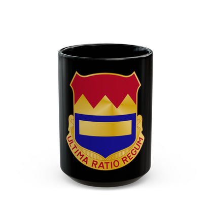 719th Antiaircraft Artillery Battalion (U.S. Army) Black Coffee Mug-15oz-The Sticker Space