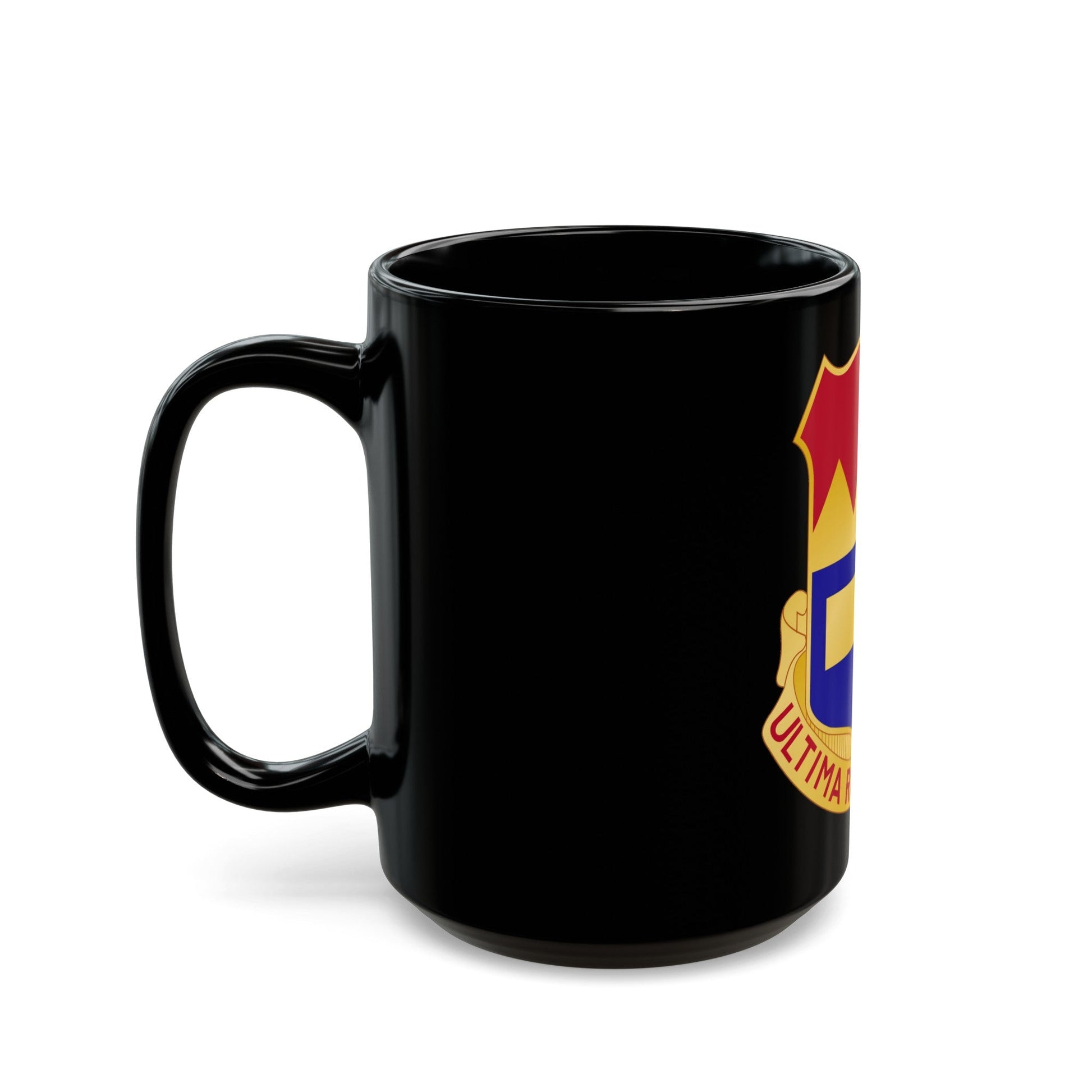 719th Antiaircraft Artillery Battalion (U.S. Army) Black Coffee Mug-The Sticker Space