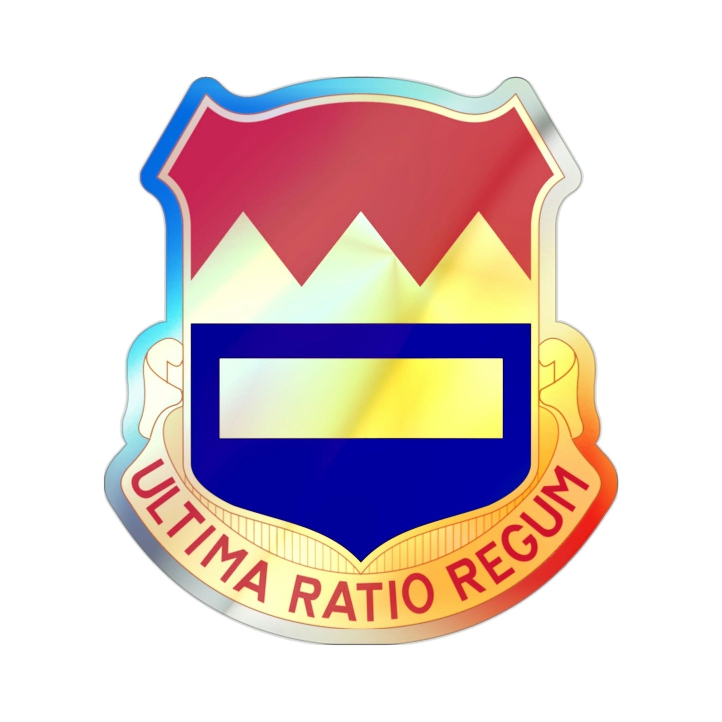719th Antiaircraft Artillery Battalion (U.S. Army) Holographic STICKER Die-Cut Vinyl Decal-2 Inch-The Sticker Space