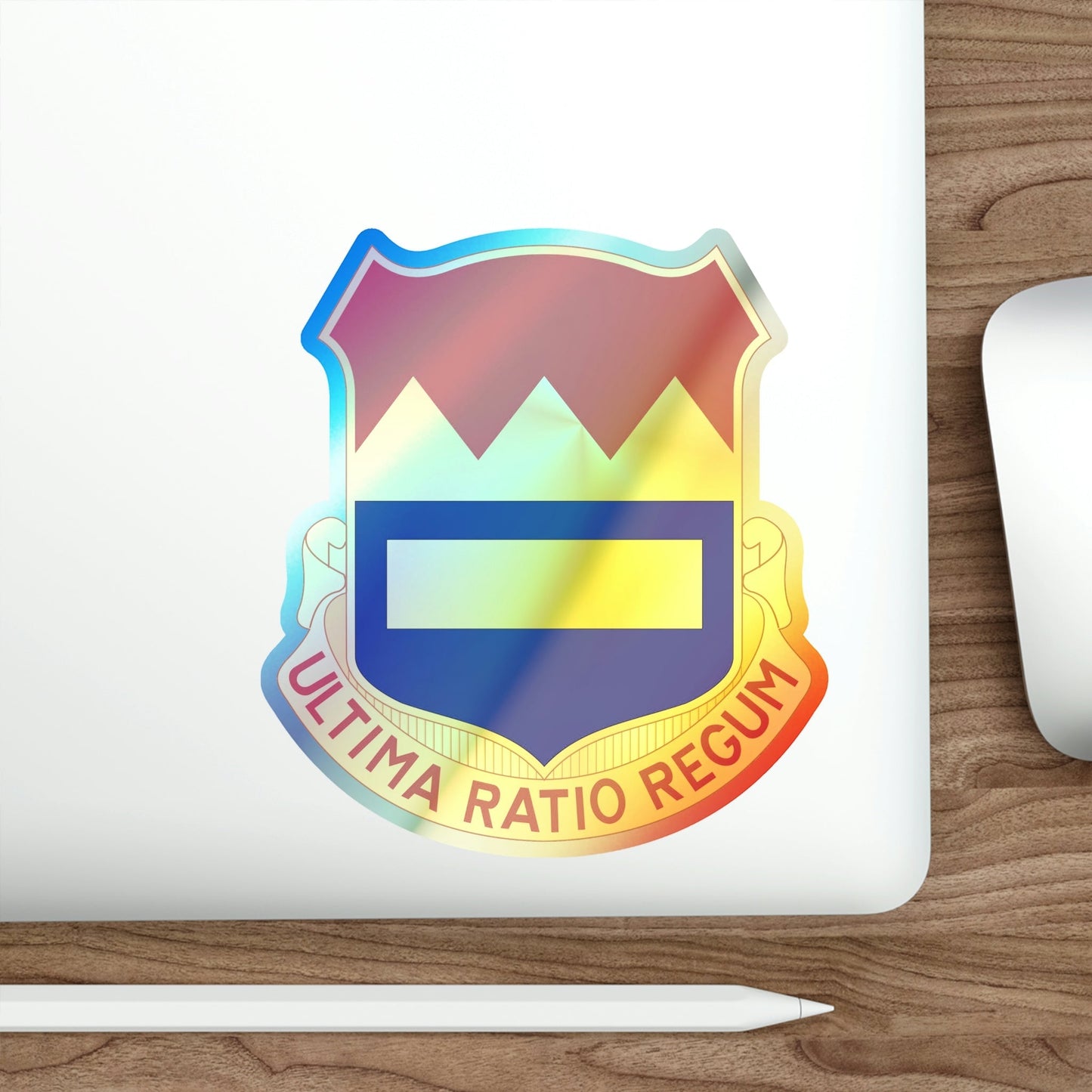 719th Antiaircraft Artillery Battalion (U.S. Army) Holographic STICKER Die-Cut Vinyl Decal-The Sticker Space